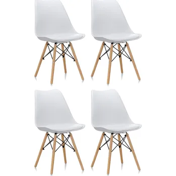 Aga 4x Jídelní židle MR2035 Bílá