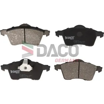 Brzdová destička DACO Sada brzdových destiček PŘEDNÍ