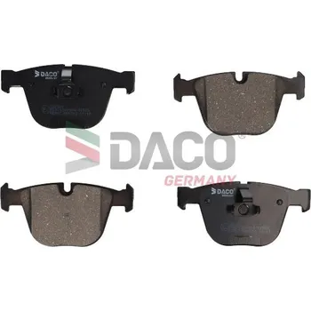 Brzdová destička Sada brzdových destiček, kotoučová brzda DACO GERMANY 320302