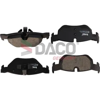 Brzdová destička Sada brzdových destiček, kotoučová brzda DACO GERMANY 321526