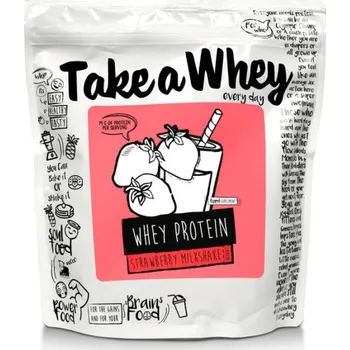 Protein Take-a-Whey Whey Protein 907 g Příchuť: jahodový koktejl