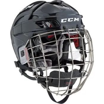 Hokejová helma CCM Helma CCM Fitlite Combo SR, Barva RED, Velikost L 725187