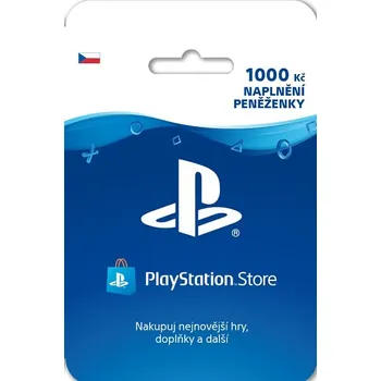 Herní předplatné PlayStation Store Naplnění peněženky 1000 Kč