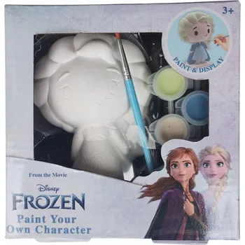 Figurka SÁDROVÁ FIGURKA 11 CM K Vymalování SADA: BARVY ŠTĚTEC DISNEY FROZEN (Ledové Království)