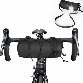 brašna na kolo TAŠKA CYKLISTICKÁ BRAŠNA VODOTĚSNÝ ORGANIZÉR NA ŘÍDÍTKA KOLA MALÁ 2.4L