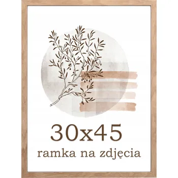 Rám na obraz Rámeček na fotografie 30x45 rámečky bronzový rám foto