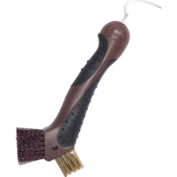 Čištění pro koně Imperial Riding Háček na kopyta Scraper Imperial Riding, walnut