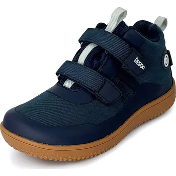 Chlapecká obuv dětské celoroční barefootové boty s membránou BUGGA OSCAR Blue B00191-04 Velikost: 34