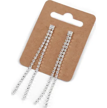 Náušnice Štrasové náušnice jablonecká bižuterie