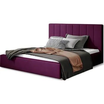 Postel Postel 200 Audrey (kovový rošt, plynový zvedák, úložný prostor) - ELTAP matt velvet 68 220x93 cm