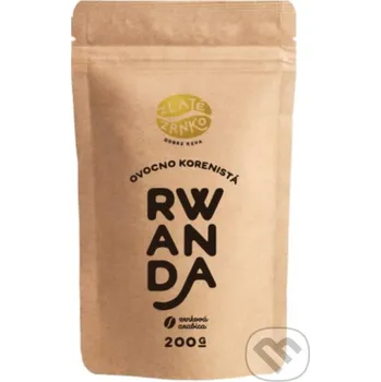 Káva Rwanda "Ovocno-korenistá" - Zlaté Zrnko Zlaté Zrnko