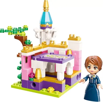 ostatní stavebnice Qman Princess Leah 2613-3 Zámecká zahrada