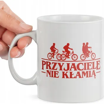 HRNEK HRNKY HRNEČKY STRANGER THINGS PŘÁTELÉ SEZÓNA KVALITA DÁREK TEXT