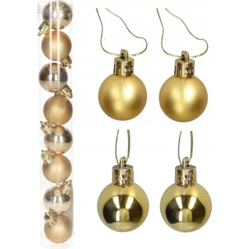Vánoční dekorace PLASTOVÉ VÁNOČNÍ BAŇKY NA VÁNOČNÍ DEKORACE 8 KS VÁNOČNÍCH VÁNOČNÍ BAŇKY