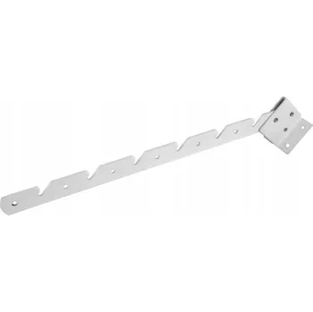 Sušák na prádlo Sušák na balkon, robustní ocelový, výklopný, 42 cm