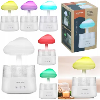 Zvlhčovač vzduchu Zvlhčovač vzduchu OBLÁČEK režim Deště Mlhy LED 7 barev Grundig