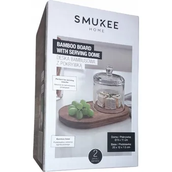 Obraz Bambusové prkénko s víkem na servírování jednohubek