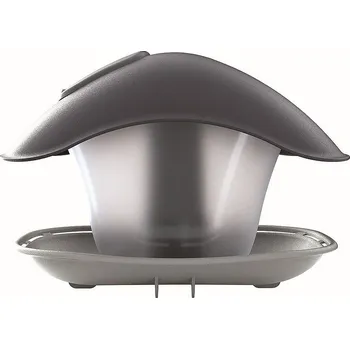 Krmítko pro ptáka Krmítko pro ptáky BIRDYFEED SQUARE šedý kámen 24,8cm