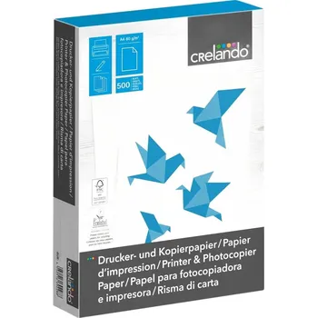 Kancelářský papír Kancelářský papír Crelando formát A4 80g 500 listů