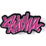 pitcha Odznak logo o pink