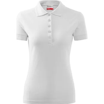 RIMECK Polokošile Reserve R23, krátký rukáv, dámská MAL-R230015 L Bílá