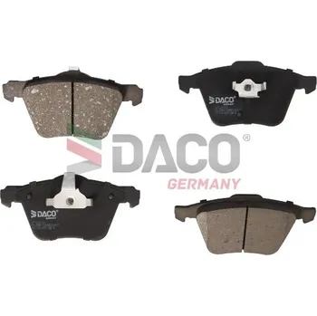 Brzdová destička Sada brzdových destiček, kotoučová brzda DACO GERMANY 324101