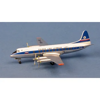 RC model letadla Viscount 800 LOT Polish Airlines