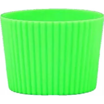 Zelený SILIKONOVÝ OBAL na hrnek, láhev 9 Cm 10 Ks
