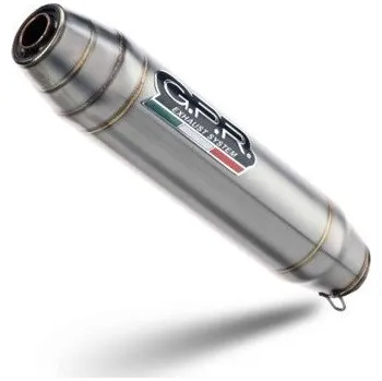 Výfuk pro motocykl Výfuk kompletní GPR DEEPTONE INOX YA.6.1.RACE.DE Broušená nerezová ocel zahrnuje odnímatelný dB killer