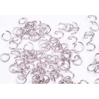 Korálek Ocelové spojovací kroužky 7 mm