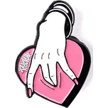 pitcha Odznak heart pink