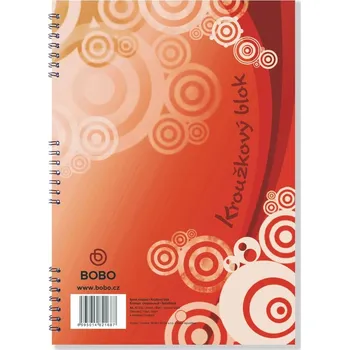 Blok s boční vazbou A4, linka, 40 listů