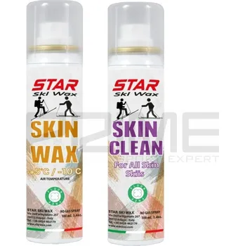 Lyžařský vosk impregnace+čistič na pásy Star Ski Wax Skin Set 111724