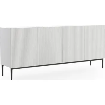 Komoda Komoda Nicole 200 - Meble Bogart Bílá / Černá 200x85 cm