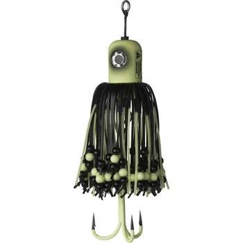 MADCAT - Sumcová chobotnička A-static Clonk Teaser s trojháčkem 150g - glow in the dark