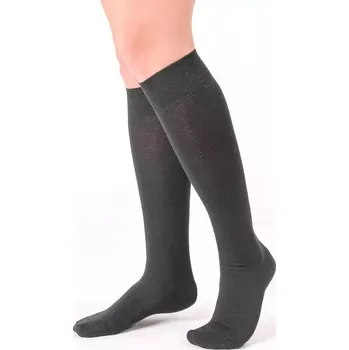 Dámské punčochy Dámské podkolenky Steven 072 - 35-37 / tmavě šedá