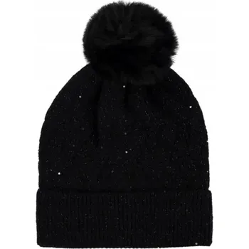 Čepice Agrafka Zimní čepice černá univerzální velikost