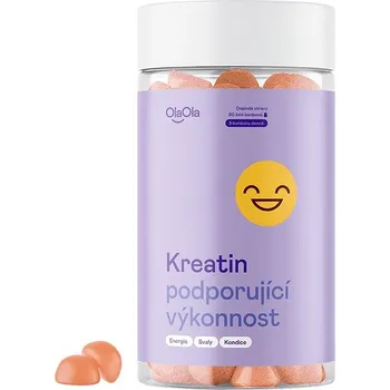 Kreatin OlaOla Kreatin podporující výkonnost, 60 želé bonbónů