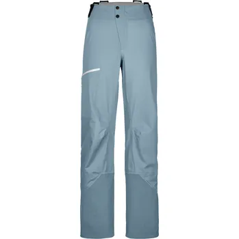 Snowboardové kalhoty Dámské Kalhoty Ortovox 3L Ortler Pants Women's Barva: Glacier Grey, Velikost: XL, Střih: Regular