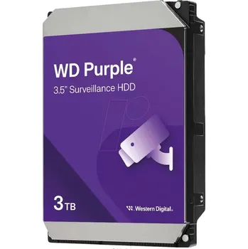 Externí pevný disk WESTERN DIGITAL WD Purple 3TB (WD34PURZ)