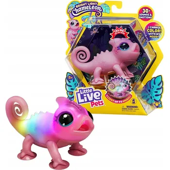 Figurka Little Live Pets Růžový Interaktivní Chameleon