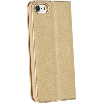 Flipové pouzdro Forcell Luna Book pro Samsung Galaxy A32 5G, zlatá