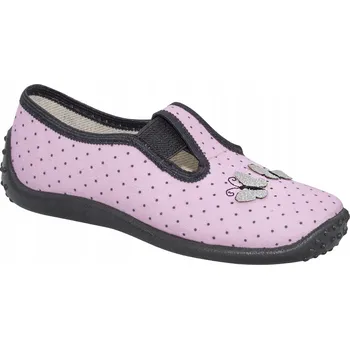 Dívčí bačkory Papuče ZETPOL Balerína Jagoda Różowa 31