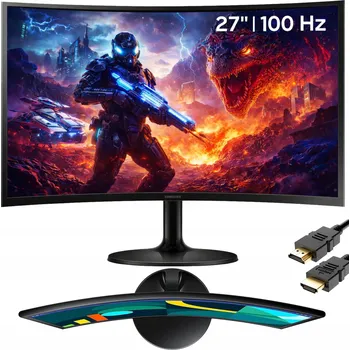 Monitor Samsung LC27F396FHRXEN LED monitor 27" 1920 x 1080 px VA