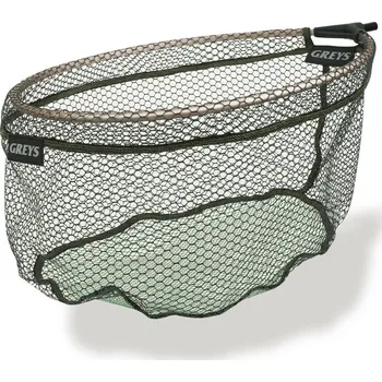 Podběrák Greys - Podběráková hlava Landing Net 20 RubberDual Mesh