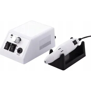 Bruska na nehty Verk 24499 Bruska na nehty s nástavci bílá