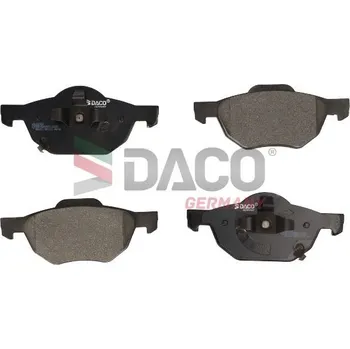 Auto-moto Sada brzdových destiček, kotoučová brzda DACO GERMANY 321202