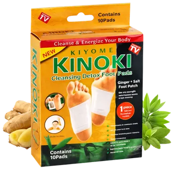 Náplast Detoxikační náplasti KINOKI se zázvorem a solí - 10 ks
