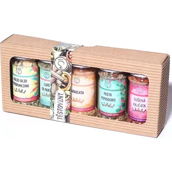 Dárková sada koření na TĚSTOVINY