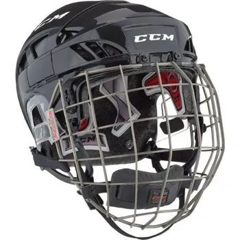 Hokejová helma CCM Helma CCM Fitlite 80 combo, Barva BLU, Velikost S 721868